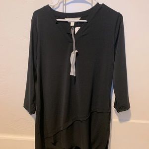 Magnolia Grace Black Tunic